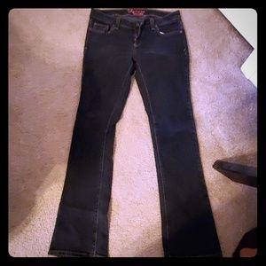 Anchor Blue Tulip Black Jeans